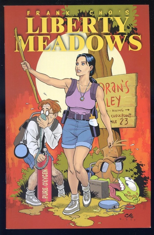 Frank Cho-Liberty Meadows #3-Insight Studio Group First Printing-1999
