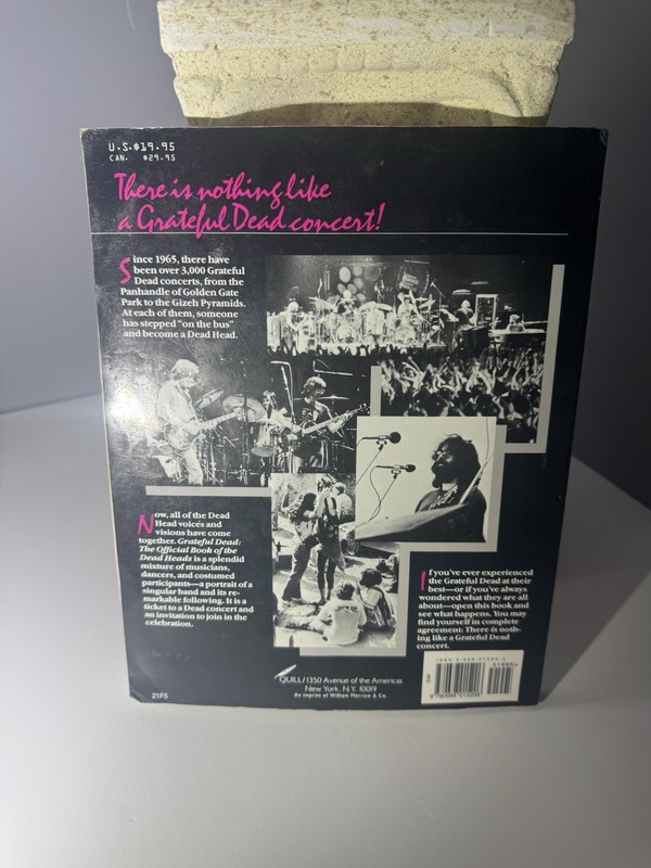 Grateful Dead The Official Book Of The Deadheads By Paul Grushkin Paperback gallery