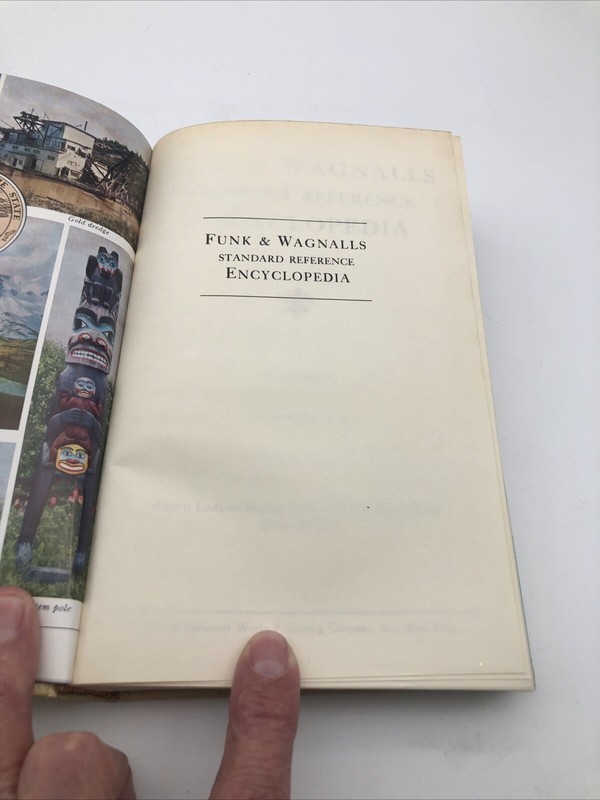 Funk And Wagnalls Standard Reference Encyclopedia Your Choice Hardcover, 1967 gallery
