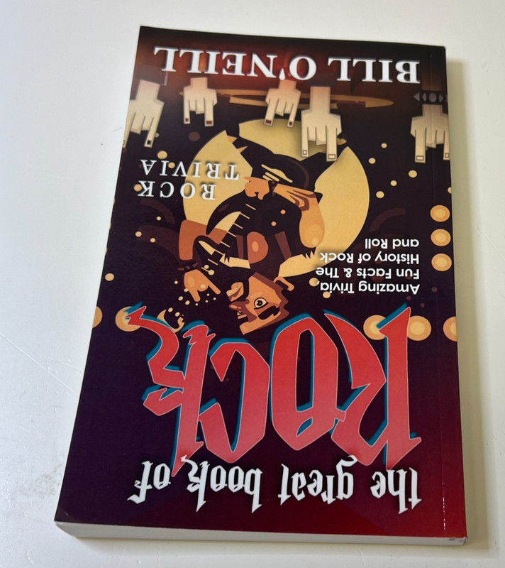 The Great Book of Rock Trivia (Paperback) by Bill O'Neill gallery