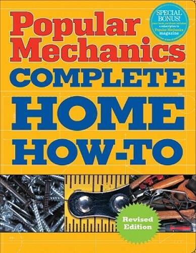 Popular Mechanics Complete Home How-To – Turtleback By Jackson, Albert – GOOD