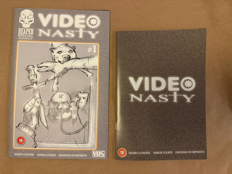 Video Nasty - Reaper Special. First Edition, Mint Condition, Included Mini Comic gallery
