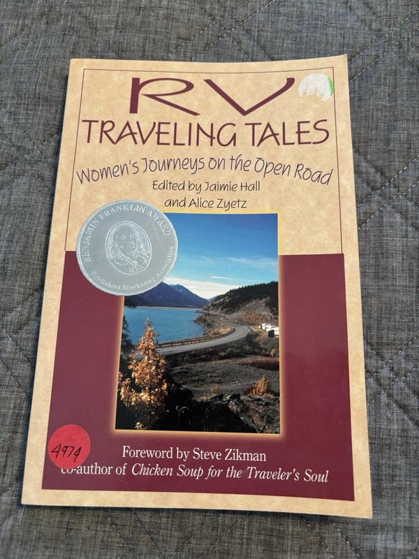 RV Travel Tales Women’s Journey On The Open Road 215 Pages Used Good