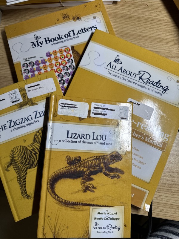 All About Reading Pre-Reading Set Complete