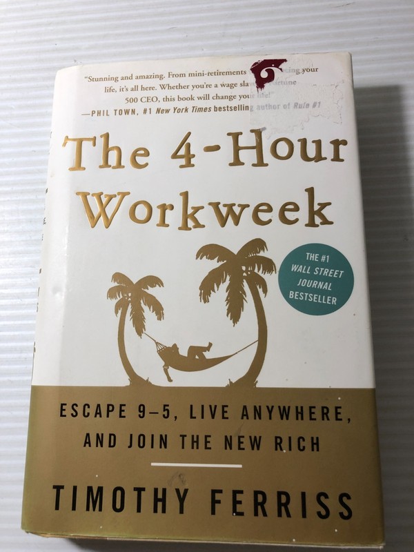 Timothy Ferriss THE 4-HOUR WORKWEEK Escape 9-5 LIVE ANYWHERE Join the New Rich