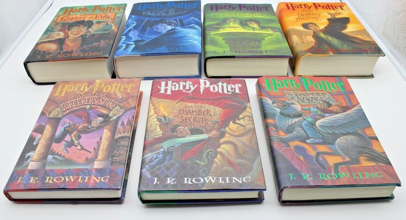 Complete HARRY POTTER set 1-7 – 1st Print/1st Edition/Excellent Shape, No Marks!