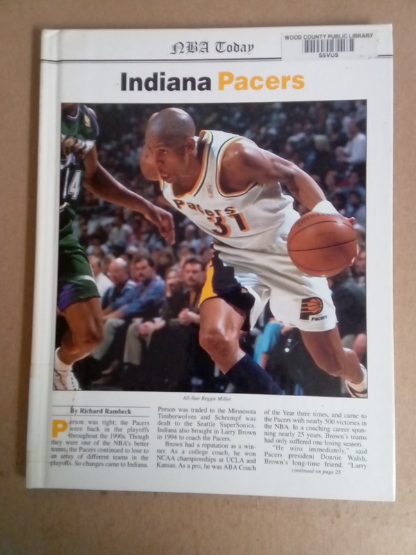 NBA Today Ser.: Indiana Pacers by Richard Rambeck Hardcover