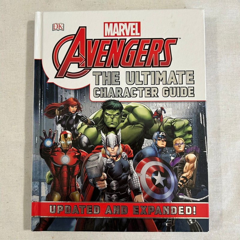 Marvel Avengers The Ultimate Character Guide Updated Hard Cover Book 2016