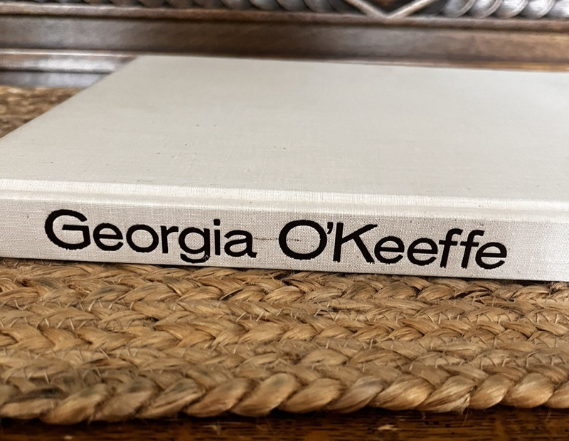 1st ED (NO Dust Jacket) Georgia O’Keeffe Viking Press NY 1976 “The Viking Book”