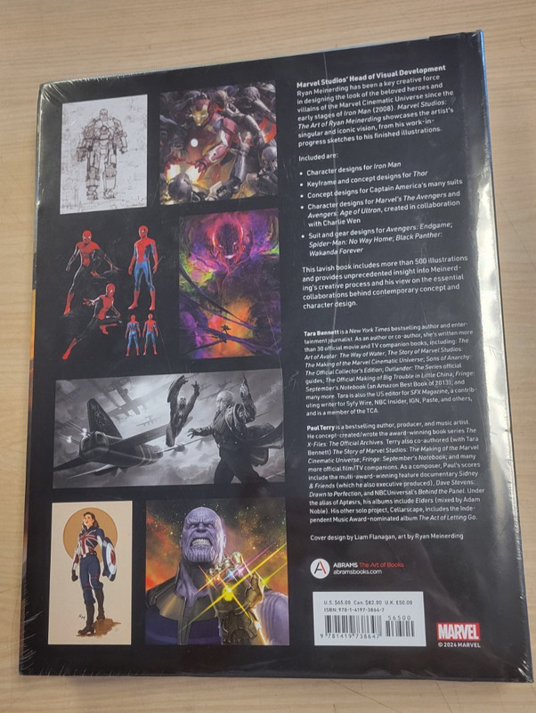 Marvel Studios The Art of Ryan Meinerding Hardcover Book Abrams Art NEW gallery