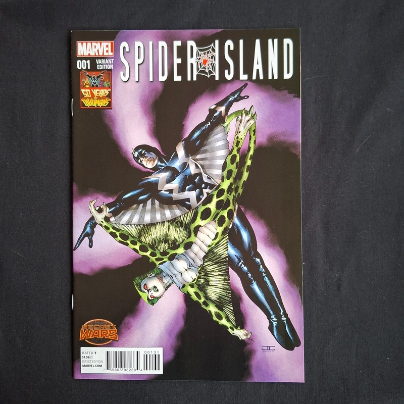 Spider island 1 John Cassaday Variant 1 in 50 Marvel (b29)