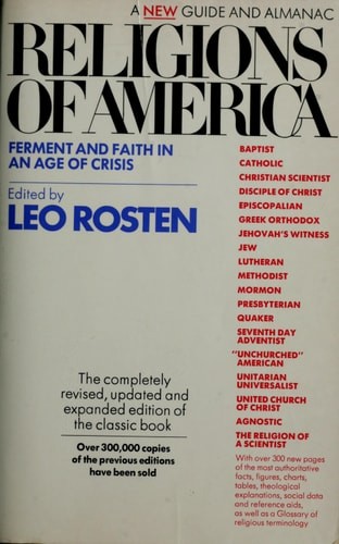 Religions of America, Rosten, Leo, Acceptable Book