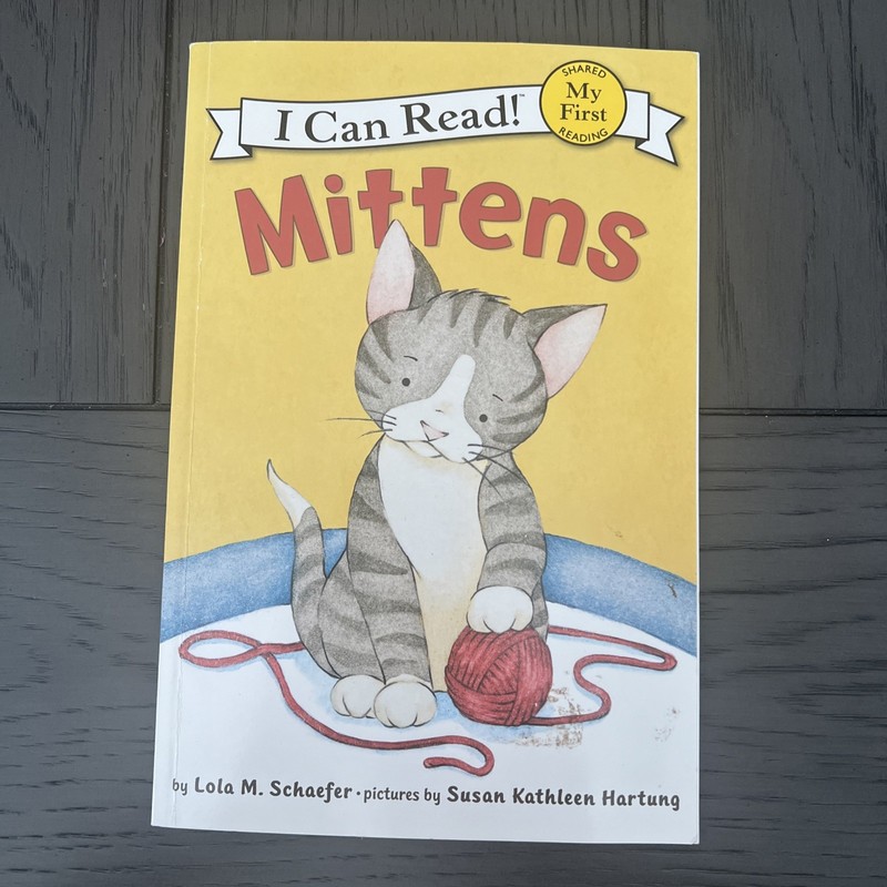 I Can Read By Lola Schaefer Mittens Shared My First Reading Like New