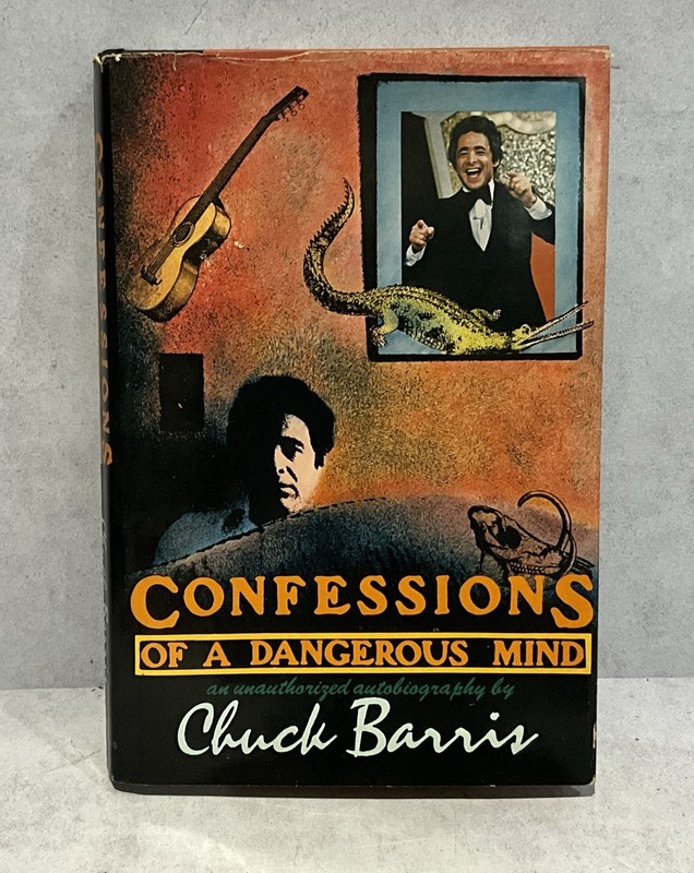 Confessions of a Dangerous Mind Chuck Barris 1984 HC DJ 1st Edition