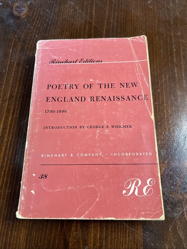 Poetry of the New England Renaissance