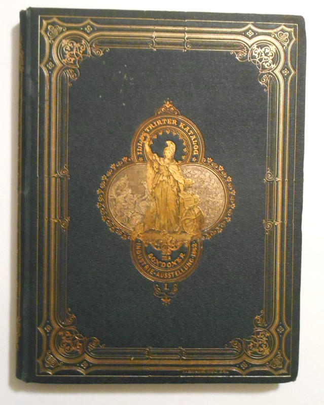 1862 London Industrial Exposition Illustrated Catalog Text In German Nice/Comp