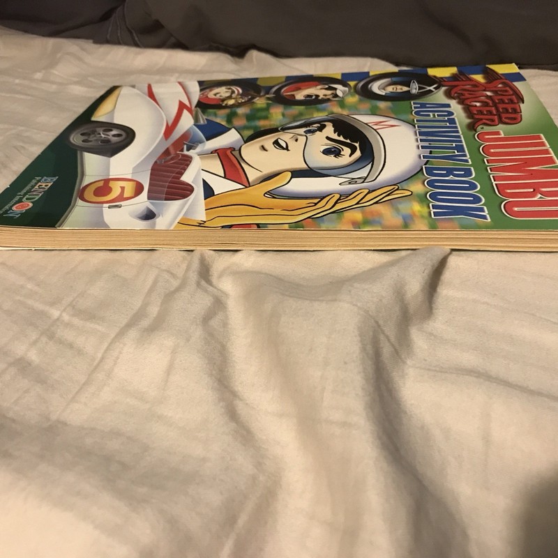 SPEED RACER JUMBO ACTIVITY BOOK Bendon Publishing International 2008 Anime Japan gallery