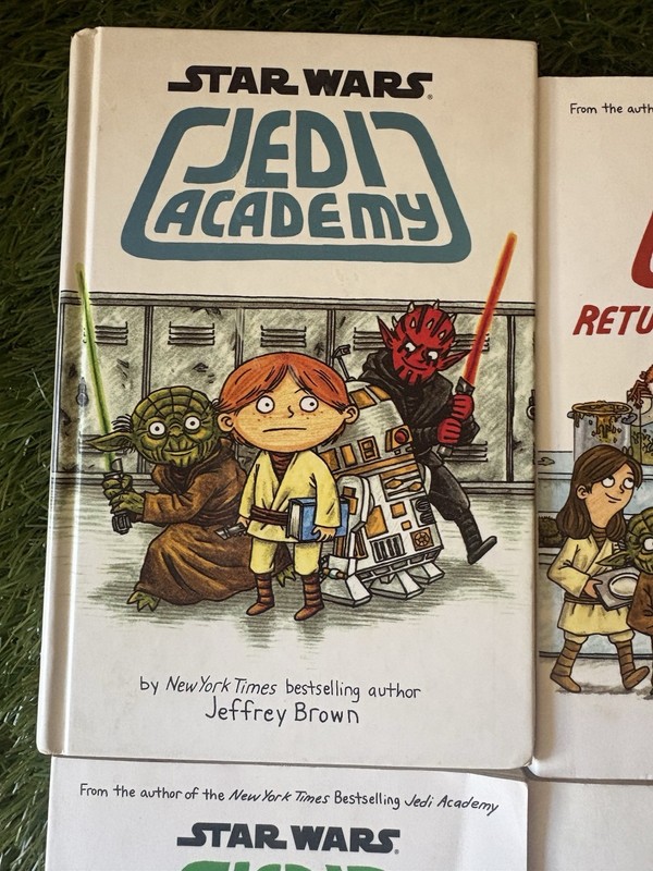 LOT Of 4 Star Wars Jedi Academy Books Jeffrey Brown Jarrett J. Krosoczka gallery