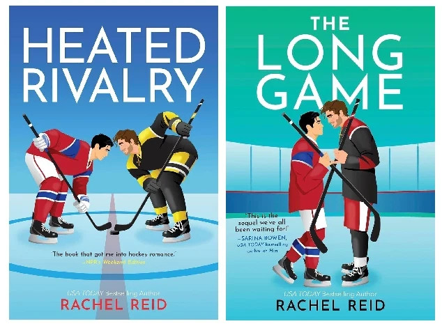 Rachel Reid Heated Rivalry & The Long Game 2 Books set Paperback USA STOCK gallery