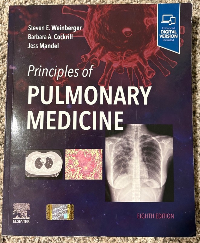Principles of Pulmonary Medicine Eighth (8th) edition, with digital version