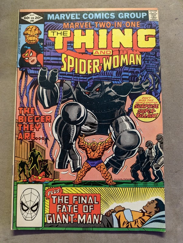 Marvel Two-In-One #85, Marvel Comics, 1982, The Thing, Marvel Comics
