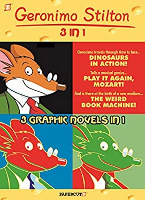 Geronimo Stilton 3-In-1 #3 : Dinosaurs in Action!, Play It Again,