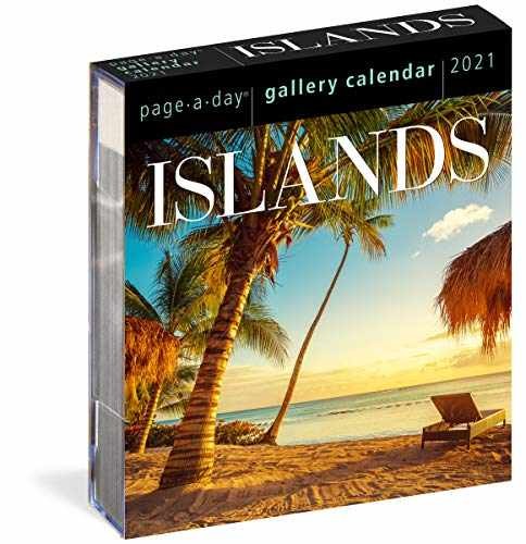 Islands Gallery 2021 Calendar – Calendar, by Workman Calendars – Very Good