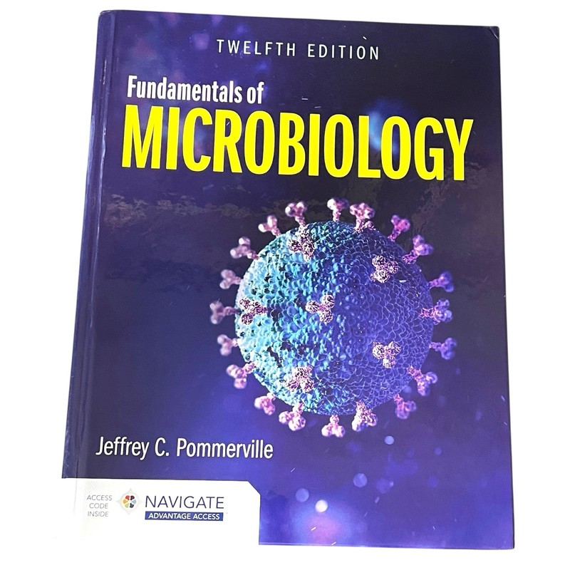 FUNDAMENTALS OF MICROBIOLOGY, 12th Edition Pommerville -Hardcover w/Access Code