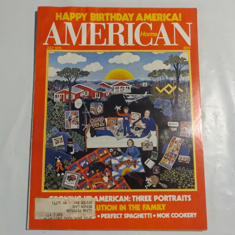American Home July 1976 Happy Birthday America FC