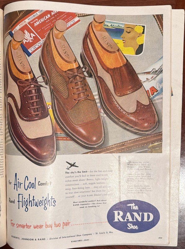 Esquire Magazine - June 1952 - Complete w/Ray Bradbury Fiction - Hawley Pin-up gallery