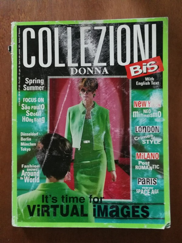 Vintage Collezioni Bis Donna Spring Summer 1996 Fashion Cloths Catalog