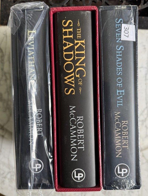 Robert McCammon The King of Shadows Seven Shades of Evil Lividian Signed #307