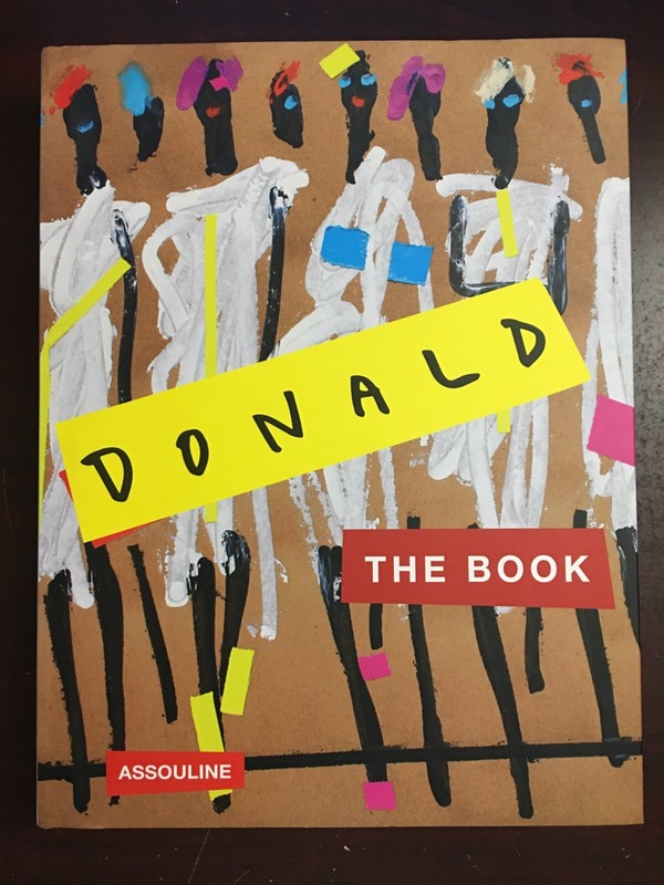 Donald: The Book – Art by Donald Robertson 2017 Assouline Hardcover John Demsey