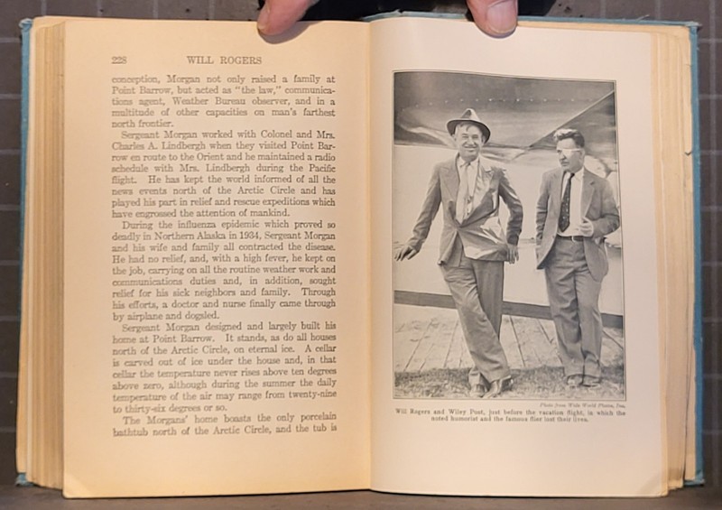 Will Rogers : Ambassador of Good Will by P. J, O'Brien 1935 Hardcover 2459 gallery