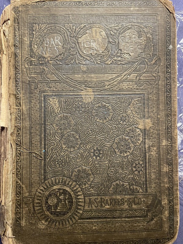 1885 A Brief History of the United States H/C 362 Pages RARE!!! A.S. Barnes