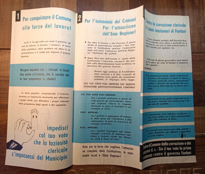 Anni 60 Brochure di Propaganda Comunista -A/21