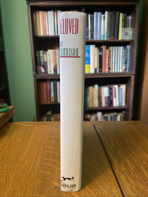 Toni Morrison: Beloved HCDJ Knopf 2019 Print New Mylar On DJ gallery