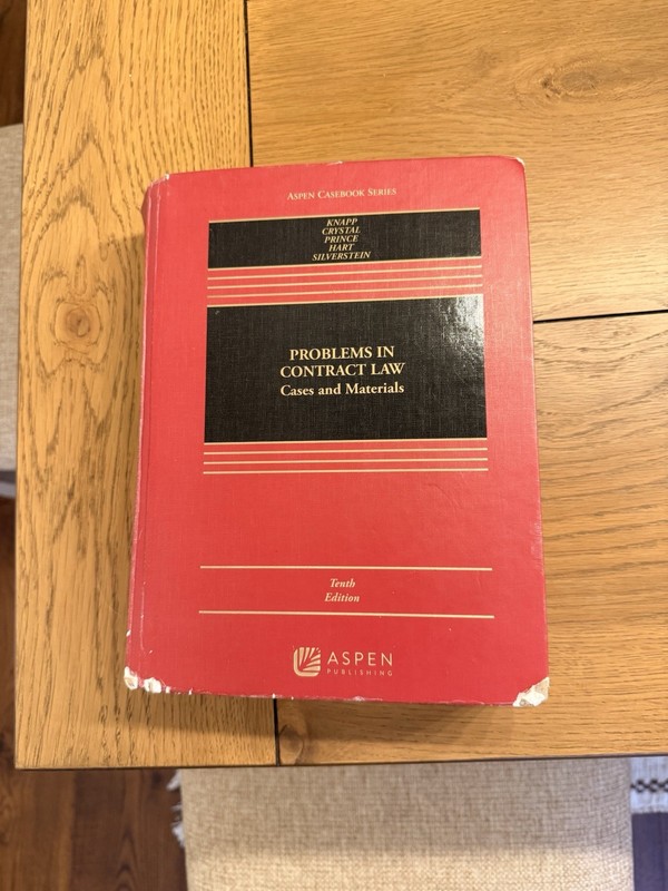 Problems in Contract Law 10th Edition, Knapp Crystal Prince, 9781543856309