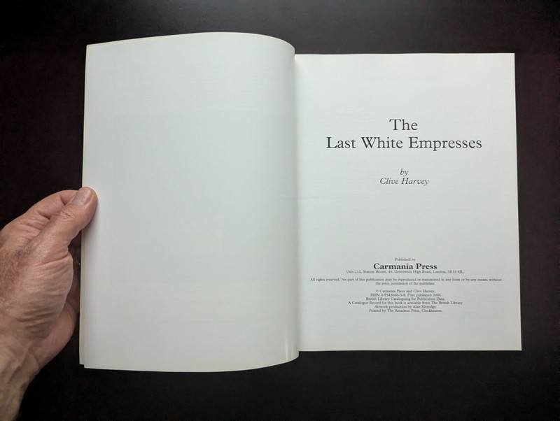 2V Last Of The White Empresses & Saxonia Sisters – Harvey Ocean Liner History gallery