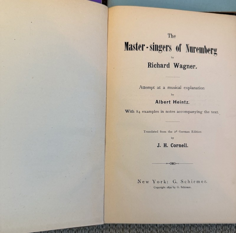 WAGNER Covent Garden Operas Books: Set of 8, 2 Additional Books gallery