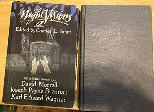 NIGHT VISIONS 2 By Charles L. Grant & David Morrell – Hardcover **Excellent**