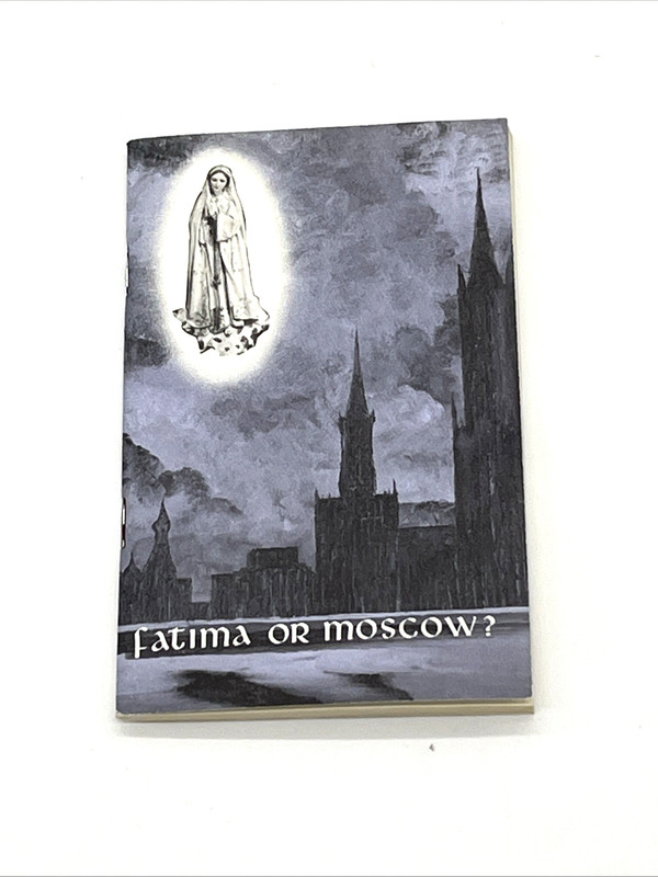 FATIMA OR MOSCOW? CLEMENTE LENTA 1968 BOOKLET/CHAPBOOK