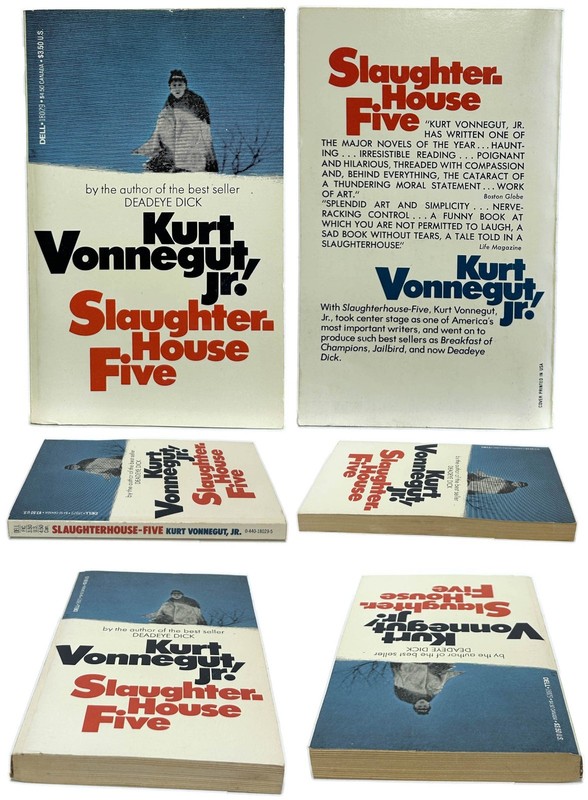 Kurt Vonnegut Lot of 4 mm pb SLAUGHTERHOUSE 5, GALAPAGOS, JAILBIRD, HOCUS POCUS gallery