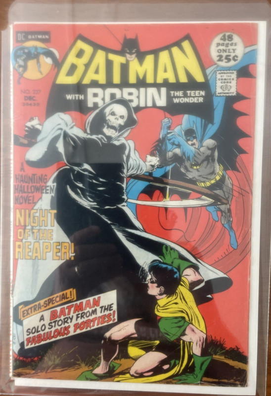 BATMAN #237 DC COMICS 1971, 1st APP REAPER, 1st RUTLAND Bronze Age PreOwned