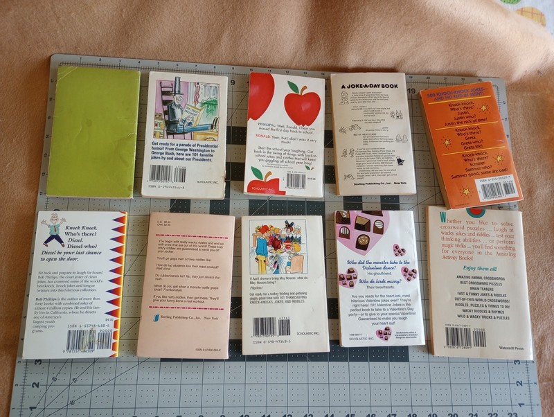 Vintage Joke And Riddle Books 1979-1994 lot of 10 gallery