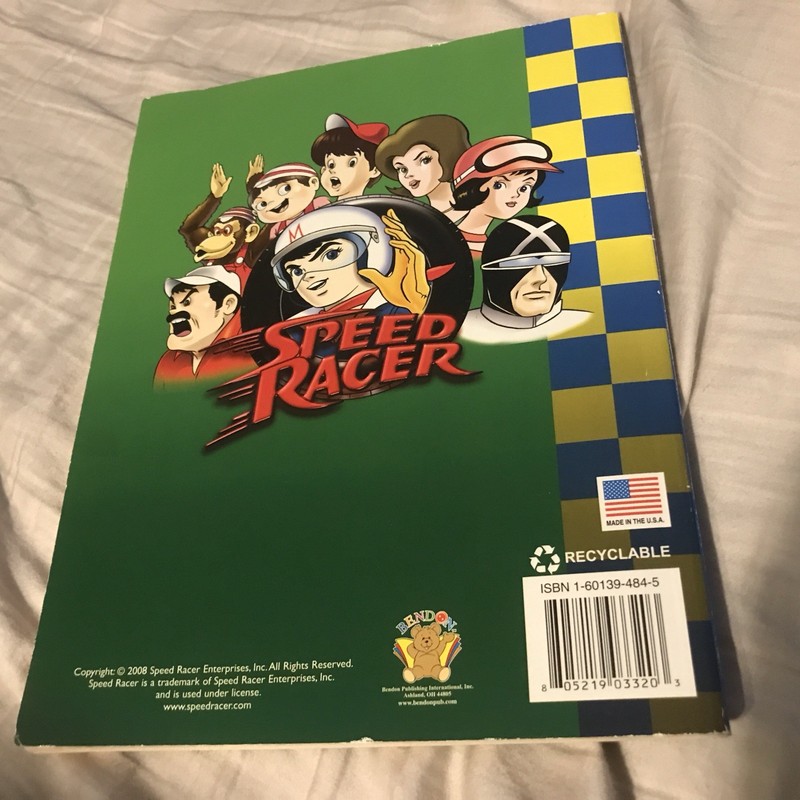 SPEED RACER JUMBO ACTIVITY BOOK Bendon Publishing International 2008 Anime Japan gallery