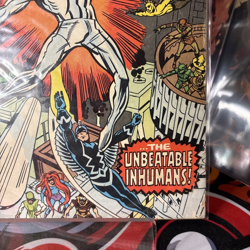Silver Surfer #18 original Marvel Comic Sept 1970 Inhumans. Stan Lee/Jack Kirby1 gallery