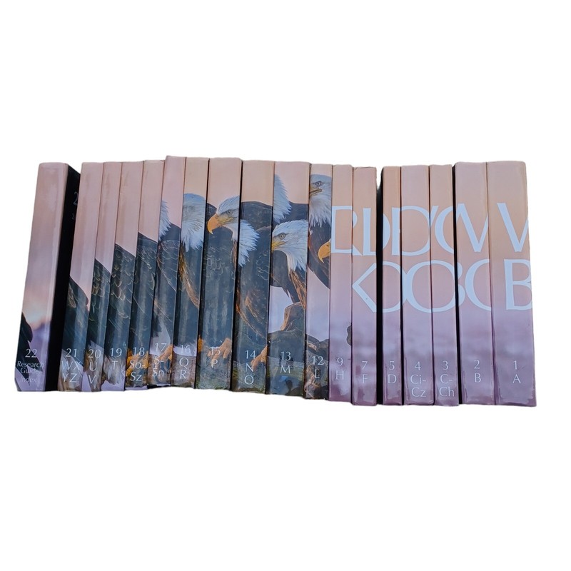2021 Edition World Book Encyclopedia Incomplete Series 18/22