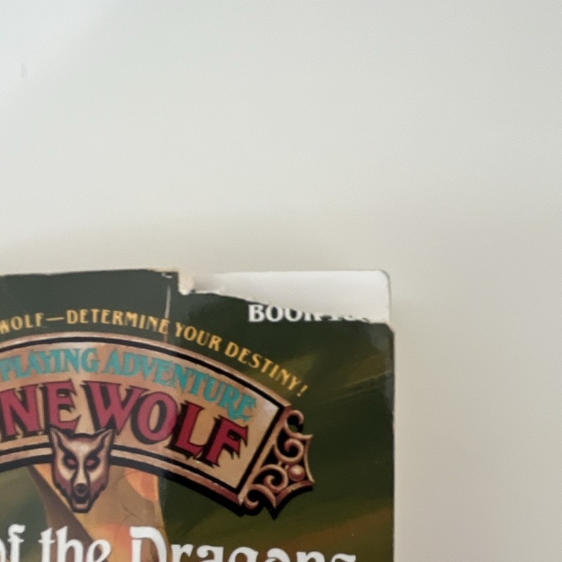 Lone Wolf 18 Dawn of the Dragons by Joe Dever Paperback 1992 gallery