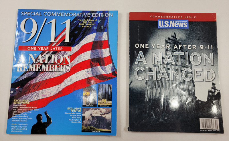 9/11 One Year Later A Nation Remembers Special Commemorative U.S. News Magazine